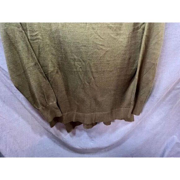 Andrea‎ Jovine Sweater Womens Small Green Long Sleeve Pullover Ladies - Picture 3 of 9